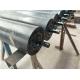 Rubber Coated 89mm 165mm Belt Conveyor Rollers Aging Resistance