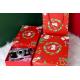 Santa Claus Christmas Gift Box custom packaging box New Year Party Candy Chocolate Packaging Bag Red Kids DIY Favors Box