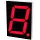 ODM 10 Pin 1 Bit 7 Segment 4in Red LED Display For Indoor