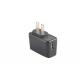 6W UL ETL Certified 12V 500mA Plug-in AC DC Adapter 5V 1000mA Wall mount USB Charger