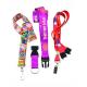 Sublimated Logo Printed Lanyards With Custom Full Color Personalized Print