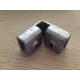 Galvanized Carbon Steel Fittings , Internal 90 Degree Kick Plate Clamp