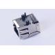 10 / 100BaseT IEEE 802.3 Magnetic RJ45 Jack Tab Down With Integrated Transformer 0813-1AX1-47-F