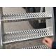 Diamond Grip Stair Tread Safety Grating For Catwalk , Metal Tread Plate Floor Non Slip