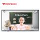 86 Inch Smart Interactive Flat Panel 4K Digital Classroom Dual System