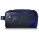 Zipper Closure Travel Leather Toiletry Bag For Men