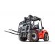 BENE 4 wheel drive 3.5ton rough terrain forklift truck with closed cabin