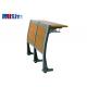 Aluminum Folding Student Desk And Chair Wooden Classroom Furniture Simple Modern