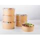 Home Disposable Leak Resistant Kraft Paper Bowls 600pcs / Carton Packing