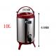 Commercial Milk Tea Equipment 304 Stainless Steel Insulated Barrel With Tap