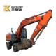 Used Hitachi ZX 210W Hydraulic Crawler Excavator Working Hours 2001-4000 ISUZU Engine
