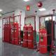 Red FM200 Cabinet System Customized Fire Protection Level A Class