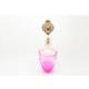 Personal Care 100ml Glass Perfume Bottle With Golden Spayer And Caps