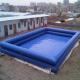 Amusement Park Tarpaulin Portable Water Pool Rectangle Blow Up Pool