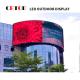 P6.66 energy saving Outdoor Led Screen for shopping center， large squares
