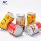 Recyclable Custom SGS Certificated Tinplate Can Packaging For Fruit Beverage