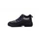 Working Protective Industrial Safety Shoes Black With PU Injection Outsole
