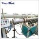 Single Screw Large Capacity Hdpe Extruder Machine For 20-110mm Tube