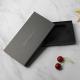 Rigid Black Mobile Case Packaging Box Kraft Paper Coated Paper