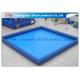 Rectangular Inflatable Swimming Pool Above Ground , Backyard Inflatable Pool For Family