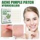 Natural Ingredients Acne Pimple Patch Hydrocolloid Invisible 7 / 10 / 12mm