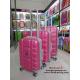 latest new type abs luggage sets with aluminum frame super light weight