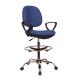 Front Desk Cashier Chair for Home Receptionist Fabric Swivel Lift Office Mesh Chair