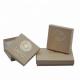 Brown Kraft Paper Box Packaging with Window Custom Size Recycled Materials