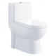 Bathroom sanitary ware super rotation type one piece porcelain toilet