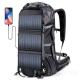 Monocrystalline 20W Solar System Backpack 68L With Solar Panels Charger