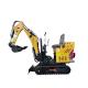 8.2Kw Yellow Mini Track Excavator 800kg JG-08 730mm Without Sunroof