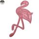 Crane Bird Custom Made Embroidered Patches Thermal Transfer With Adhesive