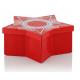Cardboard cookie packing gift box Stocked luxury wholesale custom round flower packaging paper gift box