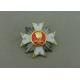 Die Casting Zinc Alloy Souvenir Badges , Government 3D Badge