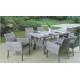 Outdoor furniture wicker dinning table--2002