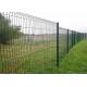 3D Decorative L2500mm Curved I Post V Mesh Fencing