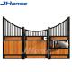 Customizable Horse Stall Fronts Durable Powder Coating Bamboo Frame