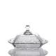Elegant Design Decorative Butter Dish Eco Friendly Food Safe Qualified With Lid