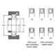 Axial Single Row Deep Groove Ball Bearing with Snap Ring 6003 ZZ