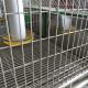 Hot Dipped Galvanized 24 Cells Farm Rabbit Cage With Automatic Cleaning System