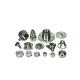 Customized Precision Brass Turned Parts CNC Machining Nut for Industrial Equipment CNC Turning Spare Parts Manufacturer