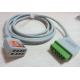 nihon kohden 12pin 6lead ecg trunk cable for JC-906P	suit for BSM2301K