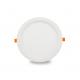 24w 225mm Round Recessed Led Light , LED Round Panel Light 4000K With Long Lifespan