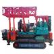 XY-4 700m Deep Rock Well Drilling Machine With Steel Crawler Chassis