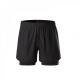 durable 90% Polyester Men'S Athletic Clothing Tight Fitting Gym Shorts With Lining