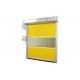 304 Stainless Steel Frame Industrial High Speed Door For Internal and External Area