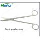 CE Compliant HD2057 General Throat Instruments Tonsil Gland Scissors for Surgical