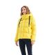 FODARLLOY Wholesale Cotton Fabric Puffy Slim Jacket Ladies Winter Long Coat Puffer Down