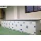 PP Countertop School Science Laboratory Furniture White Colour 3000L*1500W*850H MM