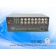 16ch video audio data ethernet media fiber converter for CCTV system